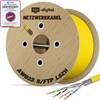 hb-digital Netzwerkkabel CAT 7 Installationskabel 250m max. 1000 MHz S/FTP AWG23 LSZH gelb