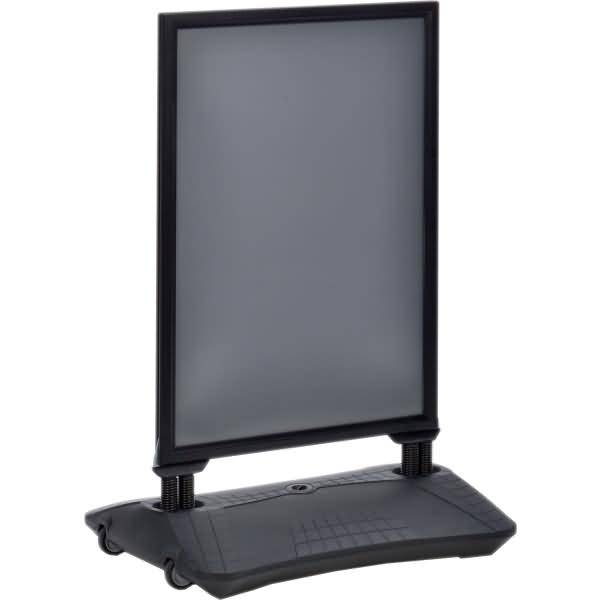 Kundenstopper WindPro Lite A0 schwarz