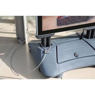Kabel-Schloss mit Schlaufe und Zahlencode 2100mm
