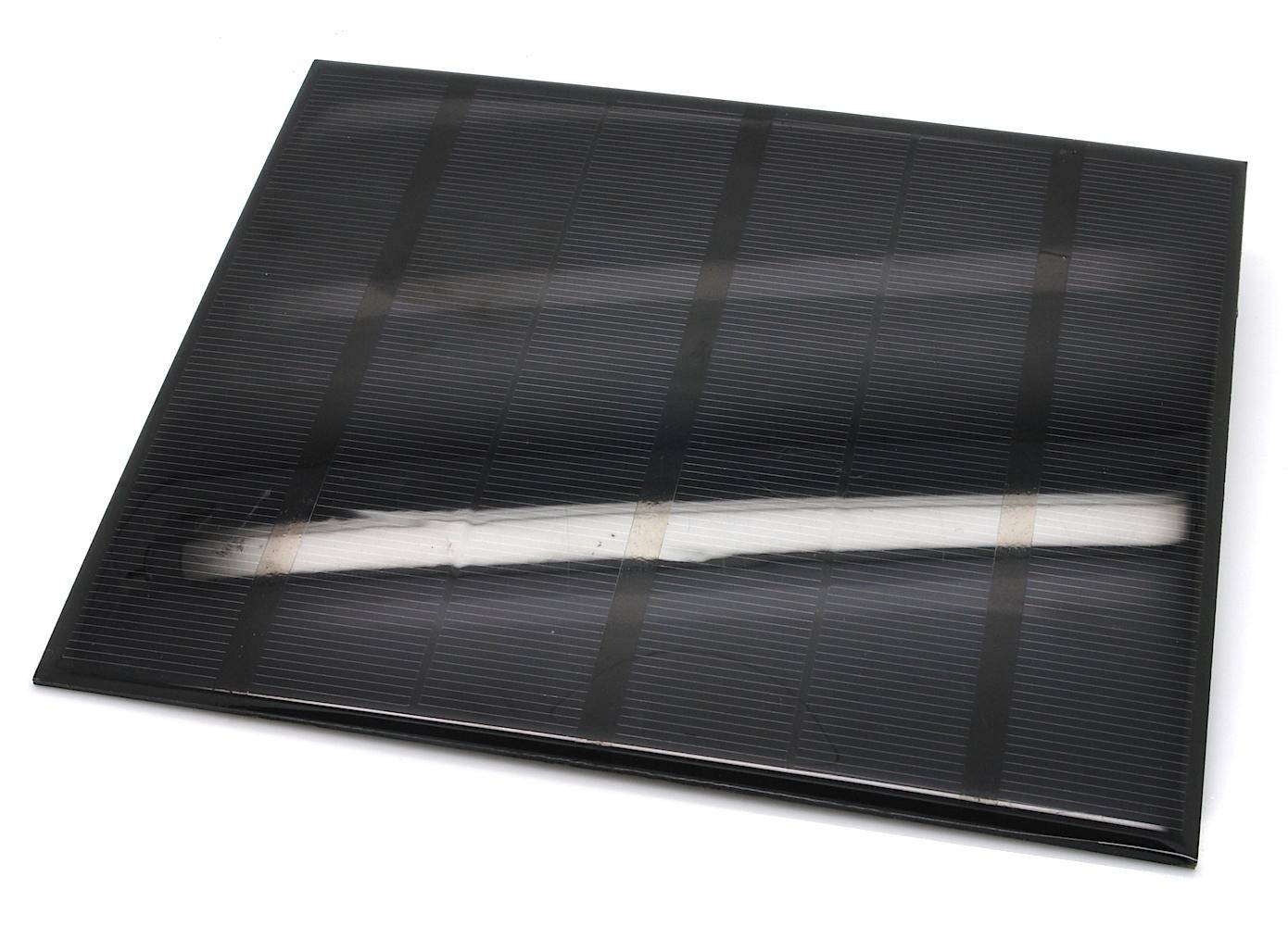 Solar Panel 165x135mm mit USB Anschluss-0