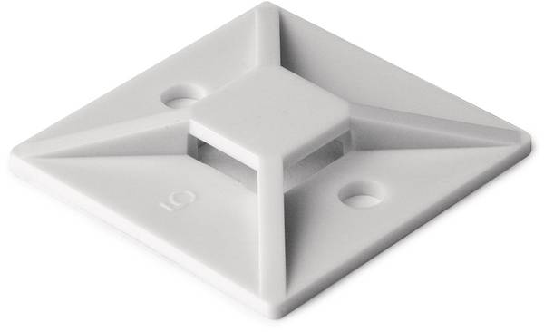 Hellermann MB4-PA66-WH 100 Befestigungssockel weiß 151-28479-0