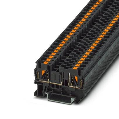 Phoenix Contact Sicherungsreihenklemme 0,2-6qmm,7,5A 400V PT 4-FSI/F 10 A, 400 V, 105 °C, 6,15