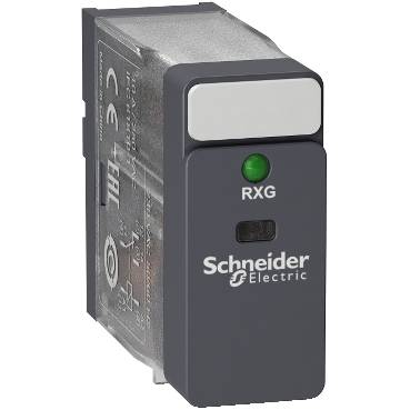 Schneider Electric Harmony Relay RXG Leistungsrelais 230V ac Spule 1-poliger Umschalter 10A 23.5 kΩ 820 mW-0