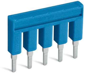 WAGO GmbH & Co. KG Brücker 7-fach 7-fach,isoliert,blau 2002-407/000-006 25 A, 800 V, 5,2 mm-0
