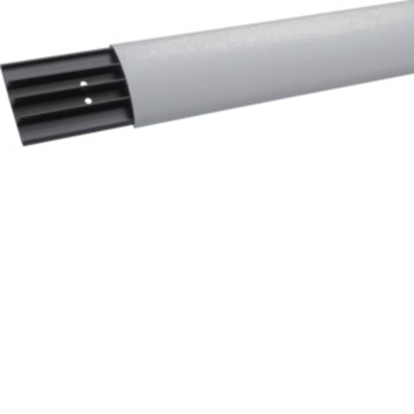 Hager Aufbodenkanal Kst stgr RAL7030 hfr SL1807507030 75x18x2000mm 3Trennw