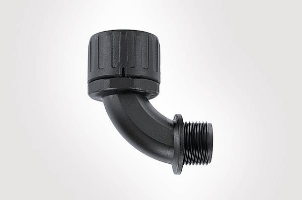 HellermannTyton Verschraubung PA66 BK HG28-90-PG21