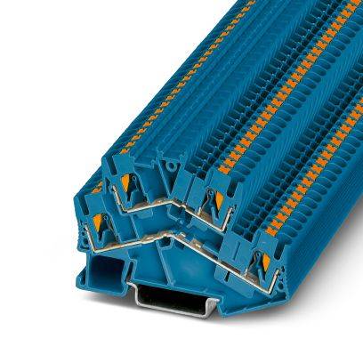 Phoenix Contact Durchgangsreihenklemme 0,14-4qmm, 5,2mm, bl PTTBS 2,5 BU 0,14 mm², 22 A, 500 V