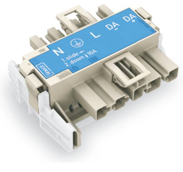 WAGO Kontakttechnik Linect-T-Steckverbinder Buchse-Stecker 5-p.