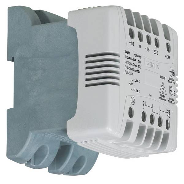 Legrand - 044234 - Control and signal. transfo - 1 Ph - prim 230/400 V / sec 24/48 V -160 VA -screw