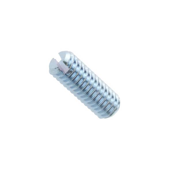 Gewindestifte mit Schlitz und Kegelkuppe ISO 4766 Edelstahl A1 M 6 x 16 mm - 25 Stück