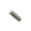Gewindestifte mit Schlitz und Kegelkuppe ISO 4766 Edelstahl A4 M 3 x 4 mm - 50 Stück
