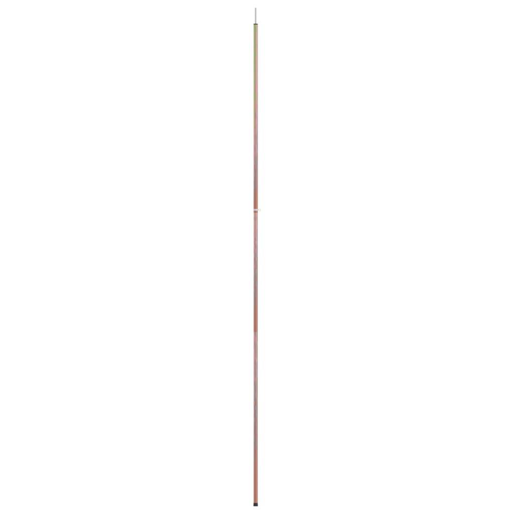 vidaXL Teleskop-Zeltstange mit 170-255 cm Länge Verzinkter Stahl-1