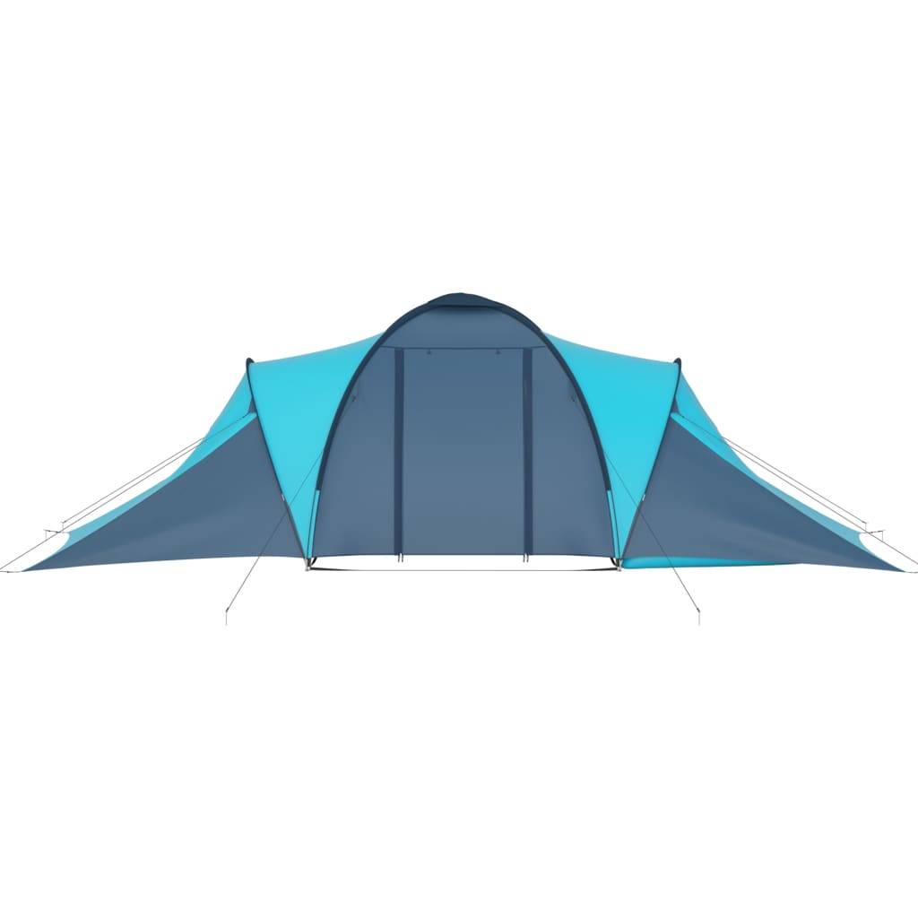 vidaXL Campingzelt 6 Personen Blau und Hellblau-3