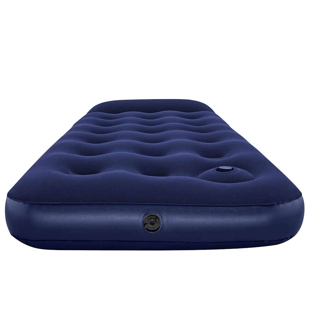 Bestway Luftmatratze Aufblasbar Beflockt mit Fußpumpe 185x76x28 cm-4