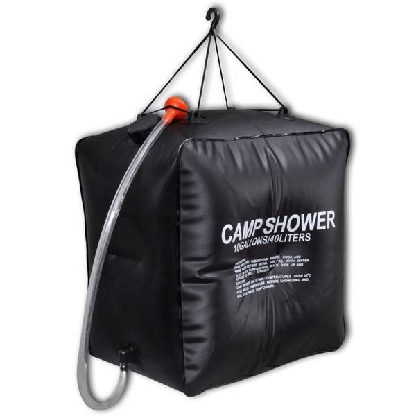 vidaXL Campingdusche Solar 40 L