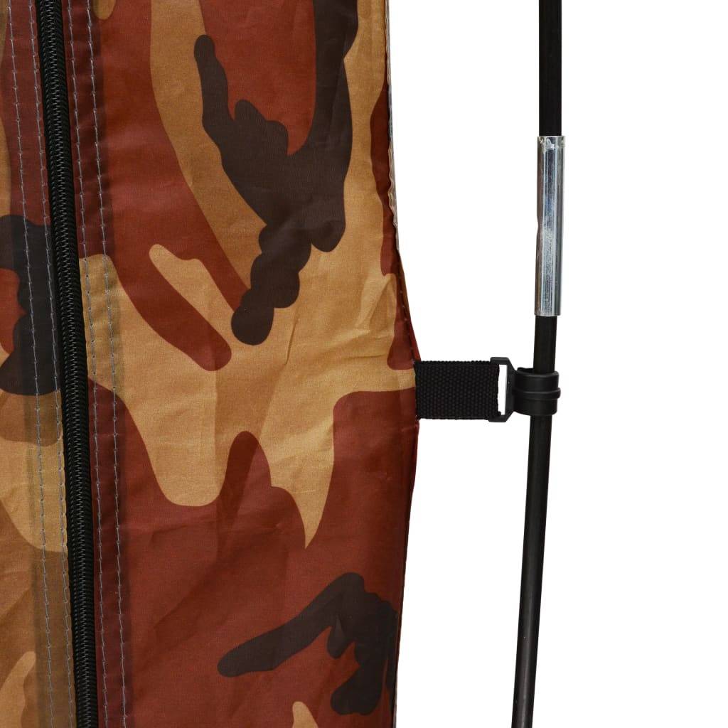 vidaXL Dusch-/WC-/Umkleidezelt Camouflage-1