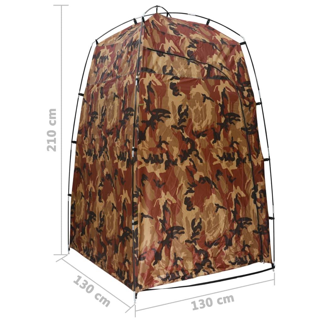 vidaXL Dusch-/WC-/Umkleidezelt Camouflage-2