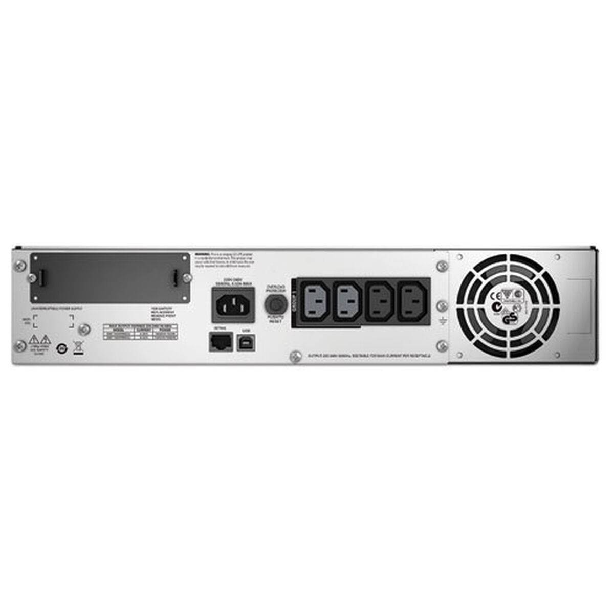 APC Smart-UPS 1000 LCD - USV (Rack - einbaufähig) - Wechselstrom 230 V - 700 Watt - 1000 VA-1