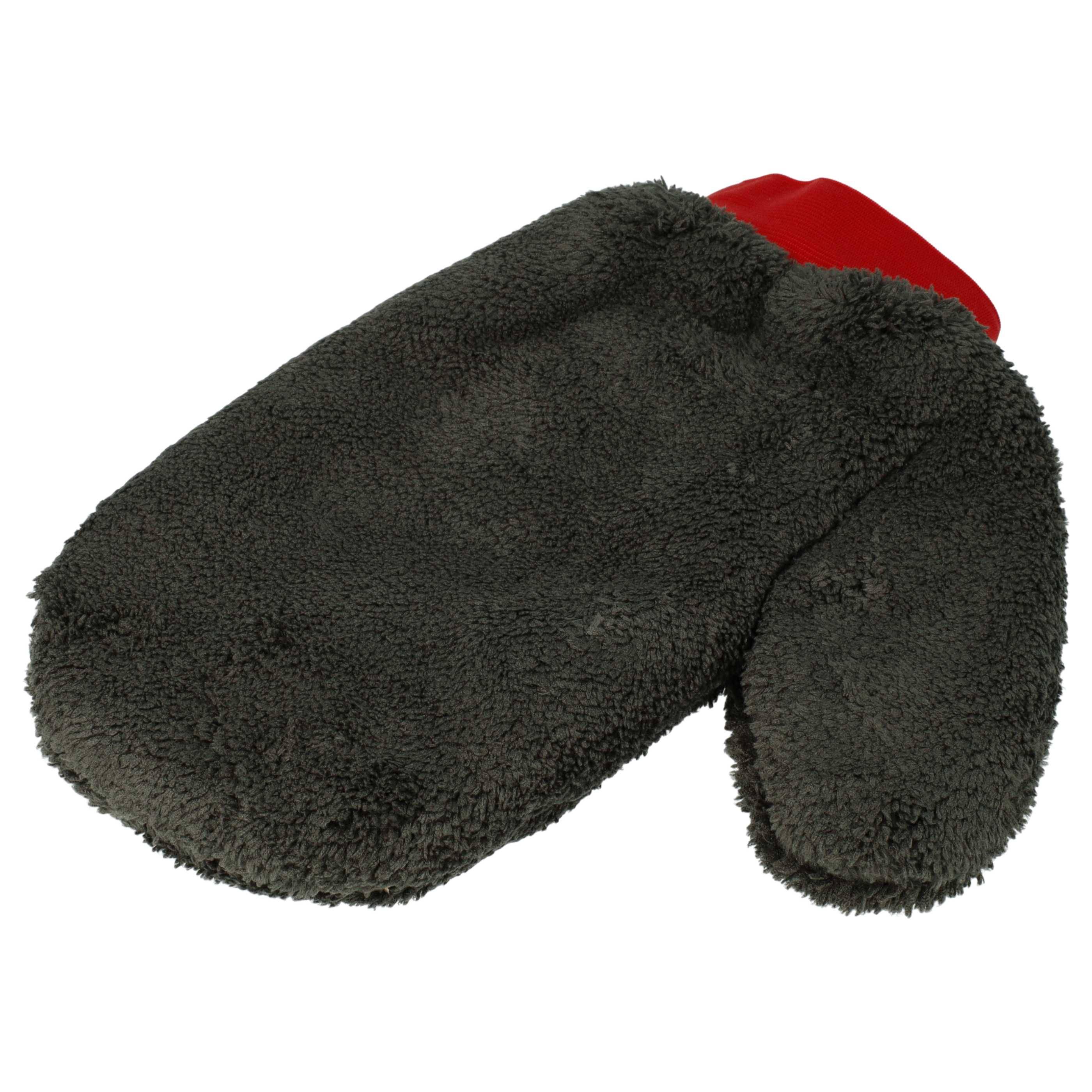 vhbw 4-tlg. Reinigungsset für Auto | Motorrad - 3x Mikrofasertuch, 1x Waschhandschuh - 1200 GSM-3