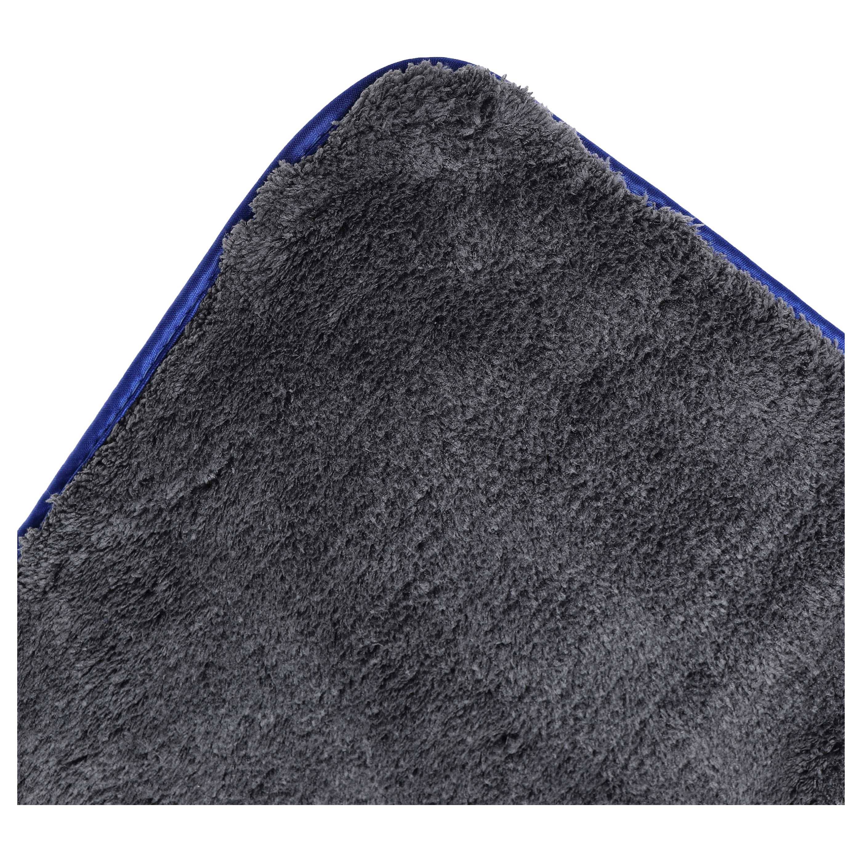 vhbw 4-tlg. Reinigungsset für Auto | Motorrad - 3x Mikrofasertuch, 1x Waschhandschuh - 1200 GSM-4