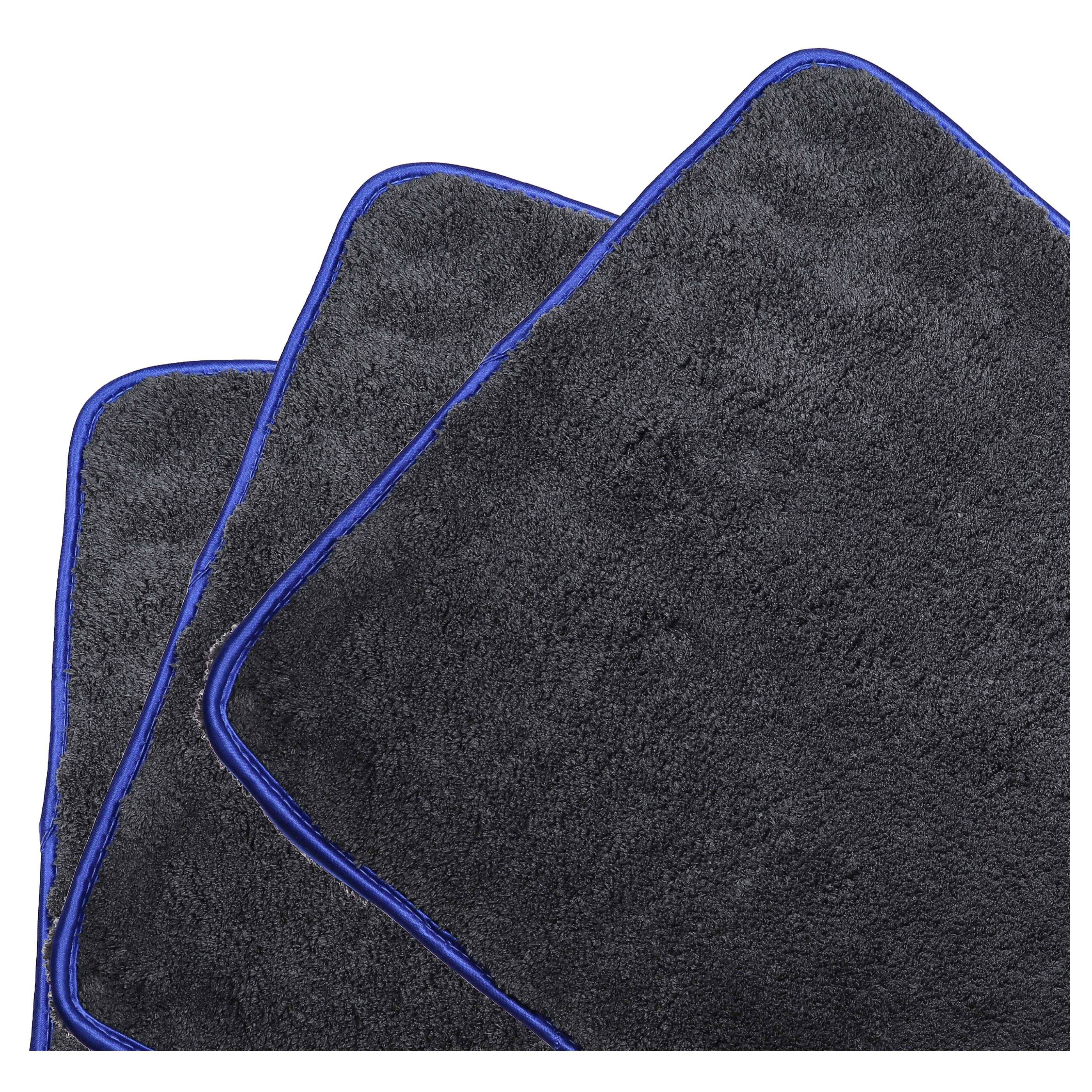 vhbw 6x Pflegetuch für Auto | Motorrad - Mikrofasertücher 42 x 22 cm, Waschbar, Wiederverwendbar Schwarz Blau-4