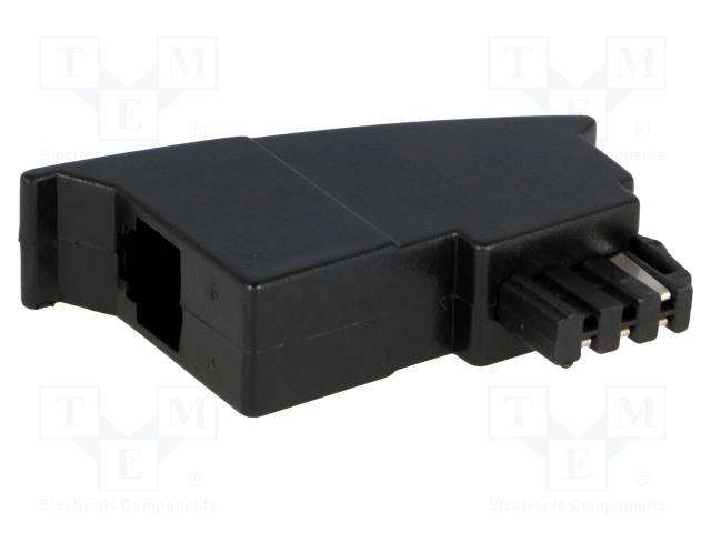 Anschluss: Adapter RJ11-Buchse,TAE F-Stecker 50309 Telefon-Verbindungskabel-0