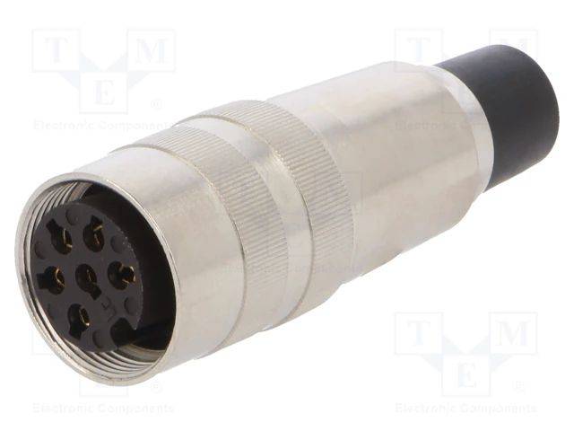 Steckverbinder: M16 Stecker weiblich Löten für Leitungen 5A KV 60-8 M16-Steckverbinder-0