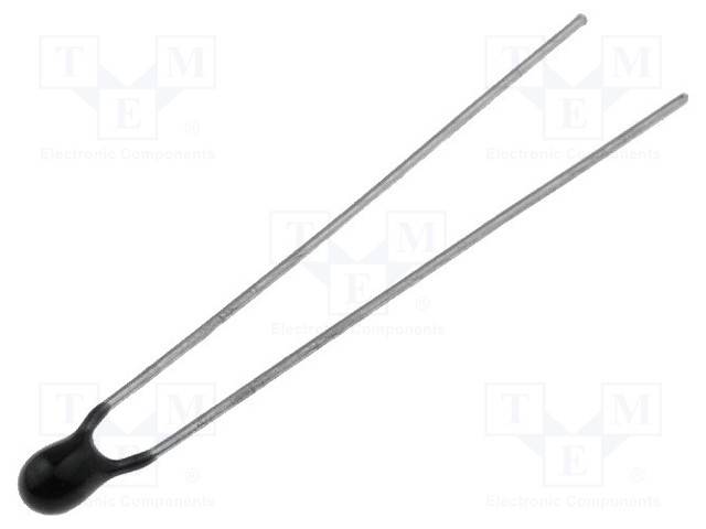 NTC Thermistor 10kΩ THT 3380K -55÷125°C 3,5mW ±1% Ø3x4mm NTC Mess - Thermistoren THT-0