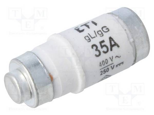 Sicherung: Schmelz  gG,gL  35A  400VAC  250V  Industrie  D02 DO2-35 D-Sicherungen