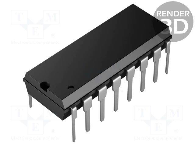 AD A/D Wandler 8Bit 8 Kanal TEXAS INSTRUMENTS ADC0838CCN-0
