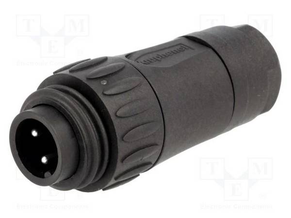 Steckverbinder: rund  Stecker  für Leitungen  PIN: 4  männlich C016 20H003 100 12 C16-1 EcoMate-Steckverbinder