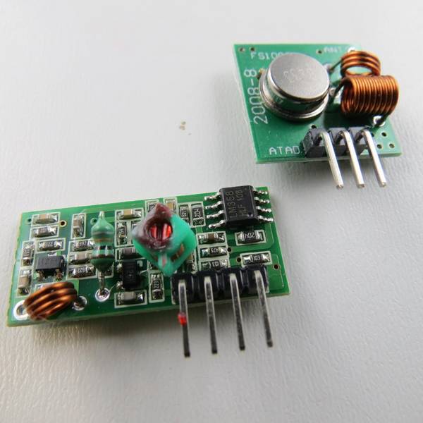 433Mhz RF Sender Empfänger transmitter receiver modul Arduino wireless funk kit
