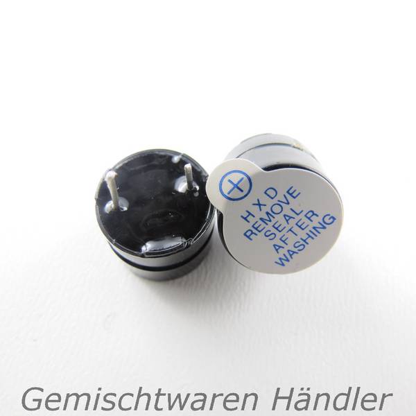 1x Buzzer Summer Signalgeber akustisch Beeper arduino Piepser Alarm Ton Dauer
