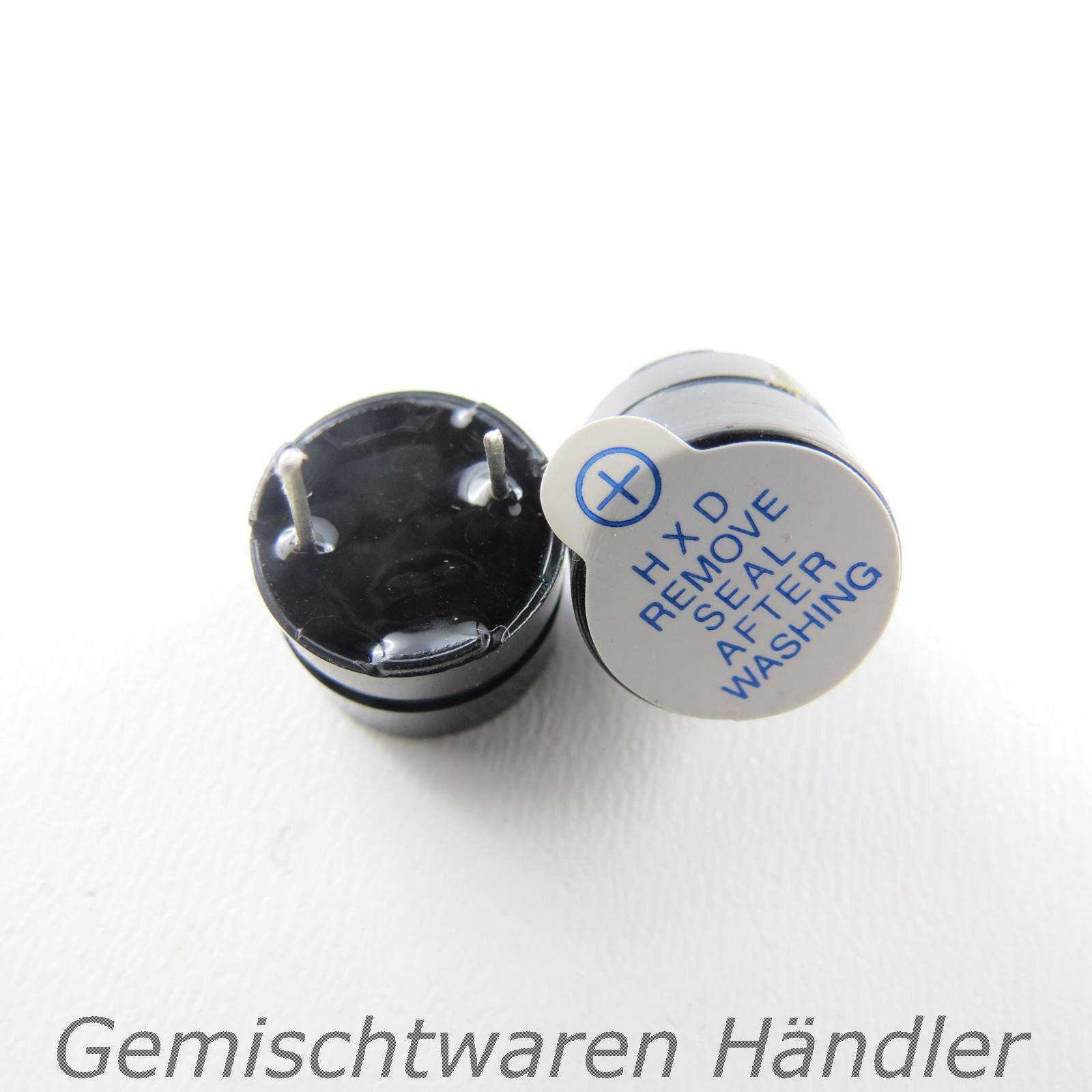1x Buzzer Summer Signalgeber akustisch Beeper arduino Piepser Alarm Ton Dauer-0