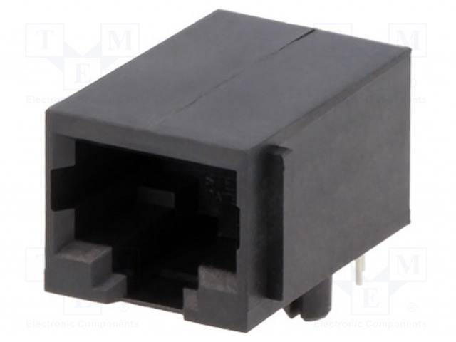 Buchse RJ50 PIN: 10 System: 10p10c THT auf PCB gewinkelt SS-641010-FLS RJ-Steckverbinder-0
