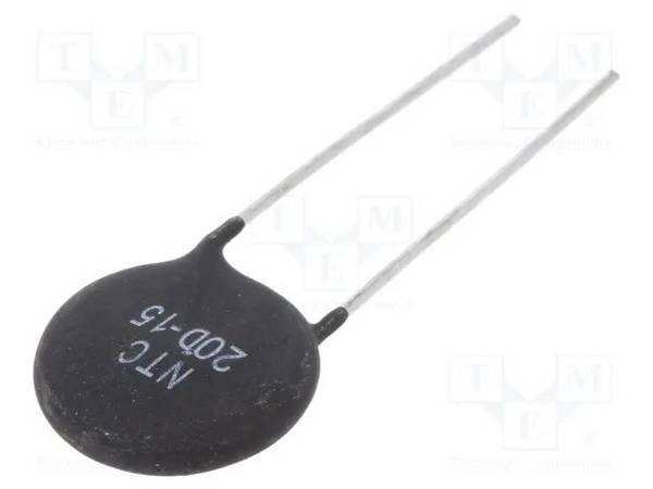 NTC Thermistor THT 20Ω 16,5mm -55÷200°C NTCS-16-20-4 NTC Schutz - Thermistoren