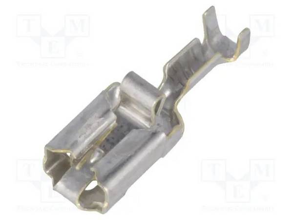 Verbinder: flach  6,3mm  0,8mm  weiblich  0,5÷1,5mm2  gerade 160773-6 Nicht isolierte Konnektoren