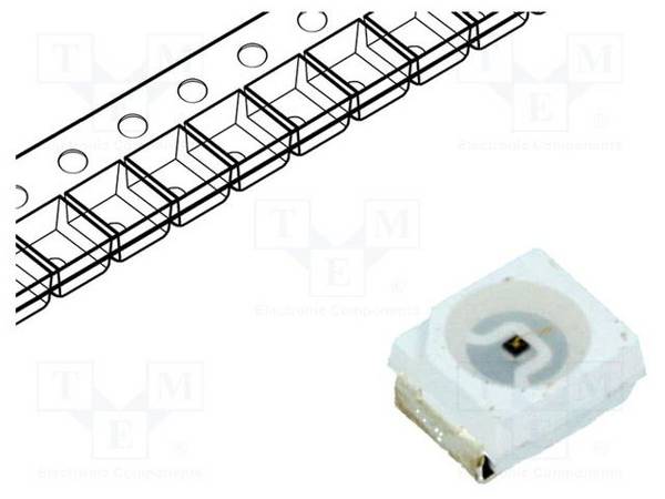IR Sender  3528,PLCC2  transparent  20mW  120°  λp max: 940nm  SMD OSI5LAS1C1A Infrarot-LEDs