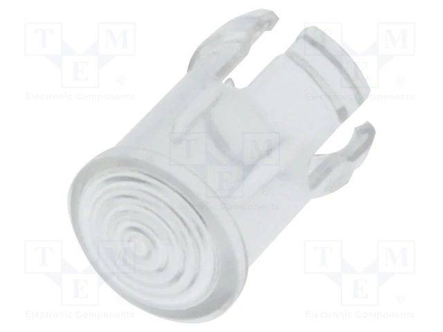 Linse für LED rund Polycarbonat transparent 5mm UL94V-0 FIX-LC5-6V0 Linsen-0