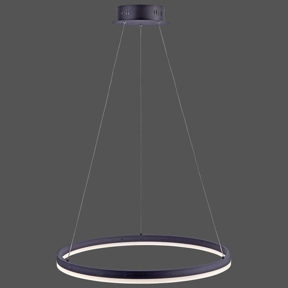 LED Pendelleuchte Titus in Anthrazit 600 mm-1