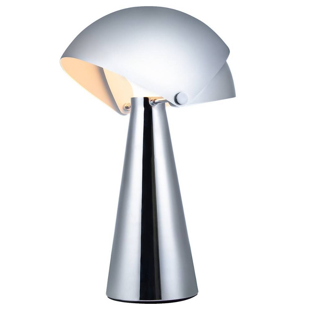 Designer Tischleuchte Align in Chrom E27 by Maria Berntsen-1