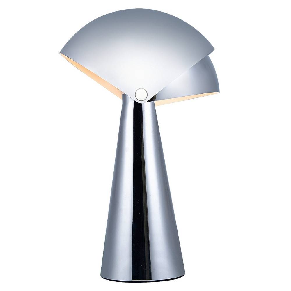 Designer Tischleuchte Align in Chrom E27 by Maria Berntsen-2