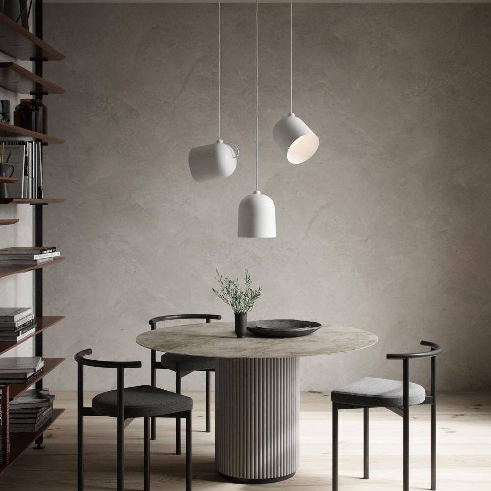 DFTP by Nordlux LED Pendelleuchte Angle Metall Weiß | Geeignet für E27-0