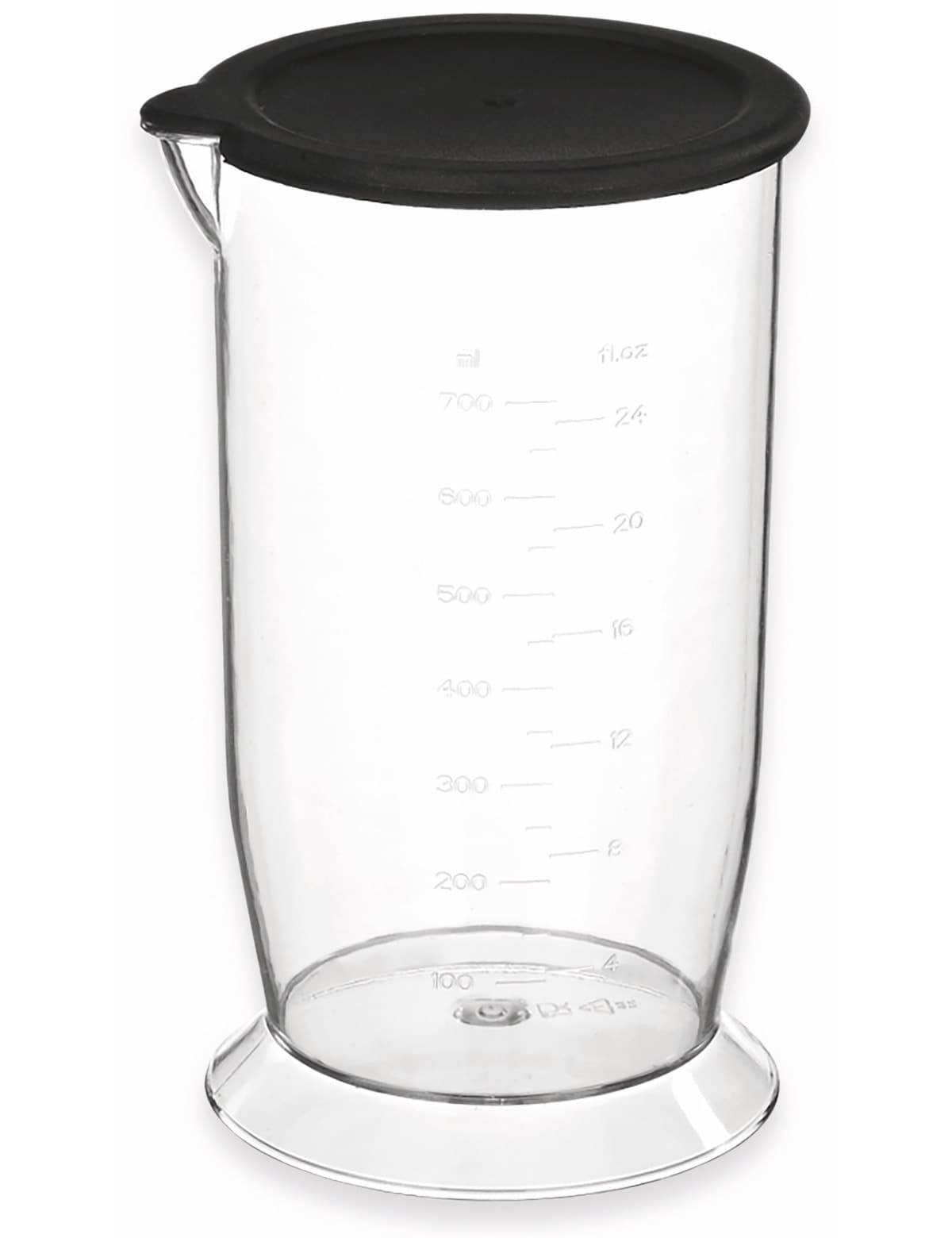 Tristar MX-4829 Stabmixer Set, Pürierstab, 0,7 l, Eis-Crusher, 1 m, 1000 W, Schwarz, Edelstahl-2