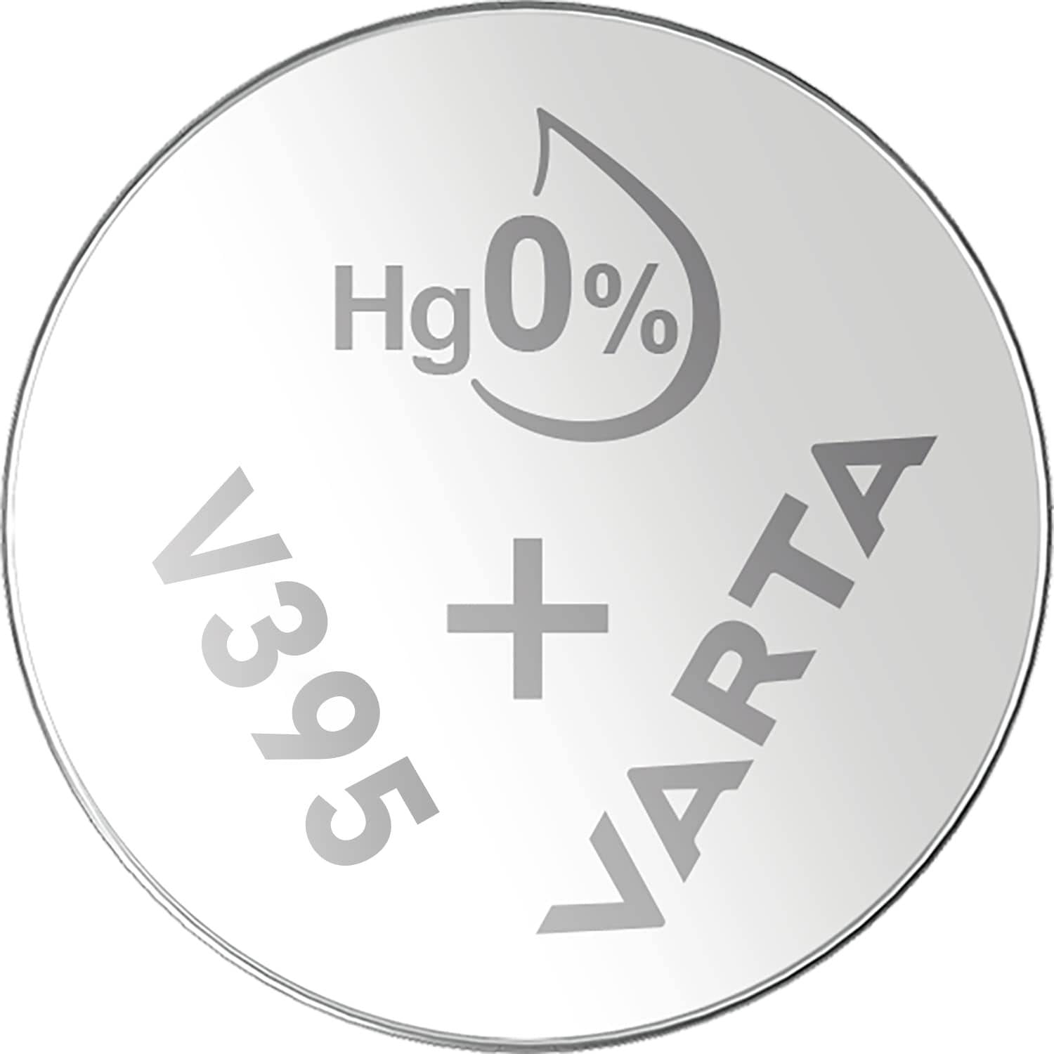 VARTA Knopfzelle Silver Oxide, 395 SR57, 1.55V, 10 Stück-0