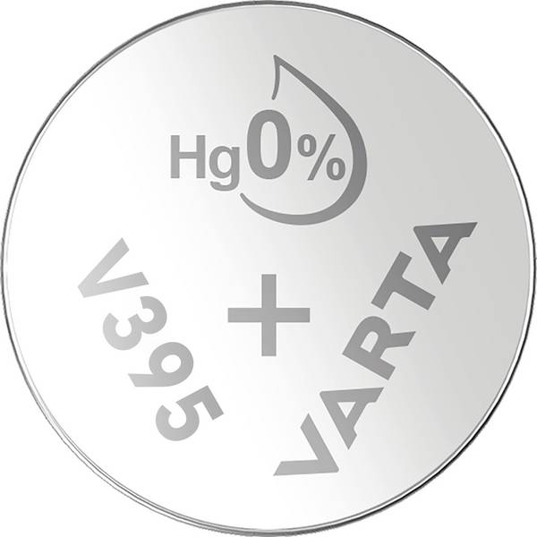 VARTA Knopfzelle Silver Oxide, 395 SR57, 1.55V, 10 Stück
