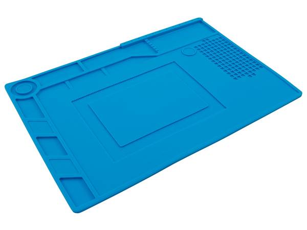 Silikon-Lötmatte McPower "LM-15" 39x27cm, Hitzebeständig, Antistatisch
