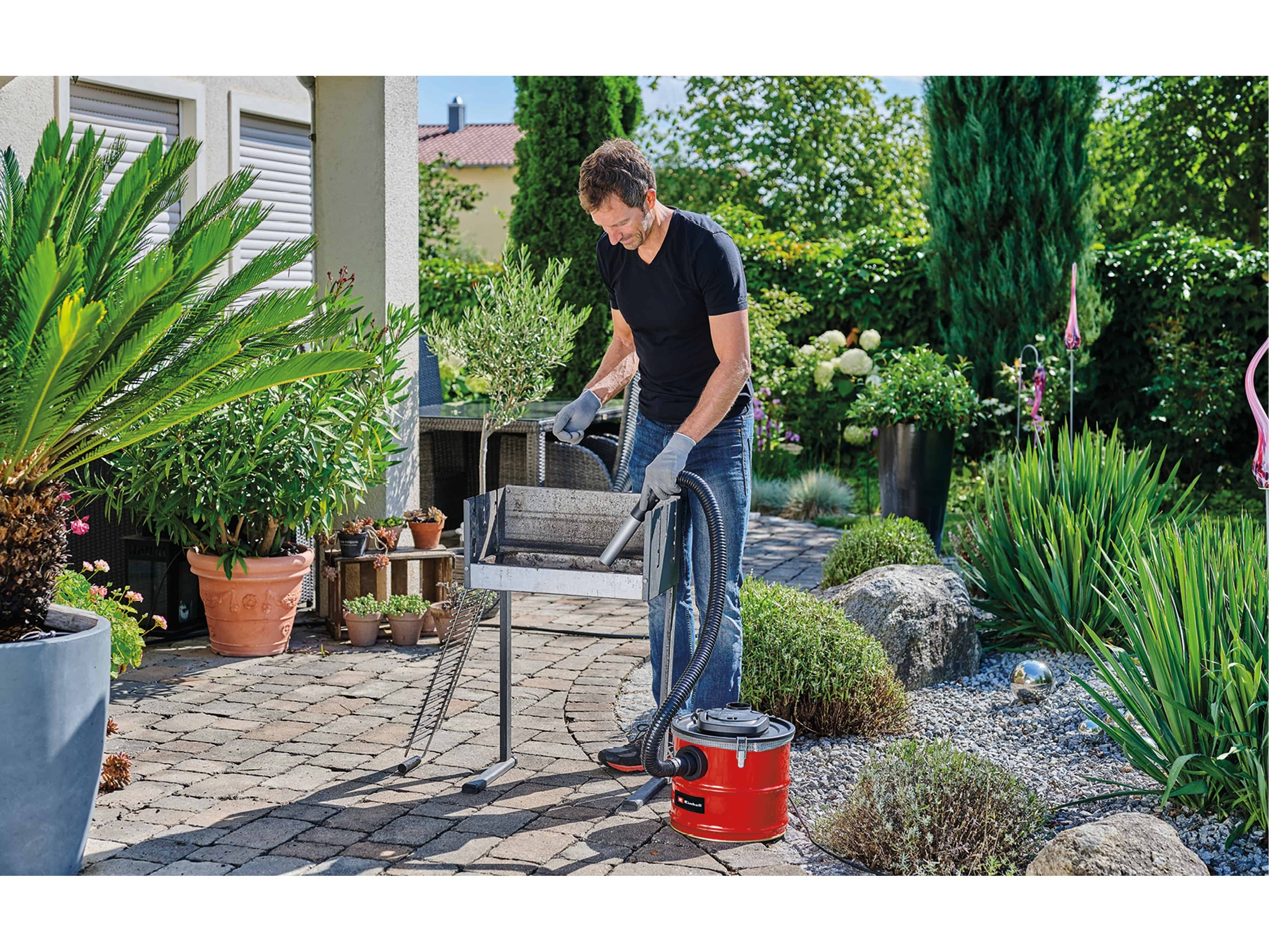 Symbolbild für Einhell Aschesauger TC-AV 1718 D, 1200W, 17mbar, 18l Behälter, Feinstaubfilter, Schnellverschlüsse