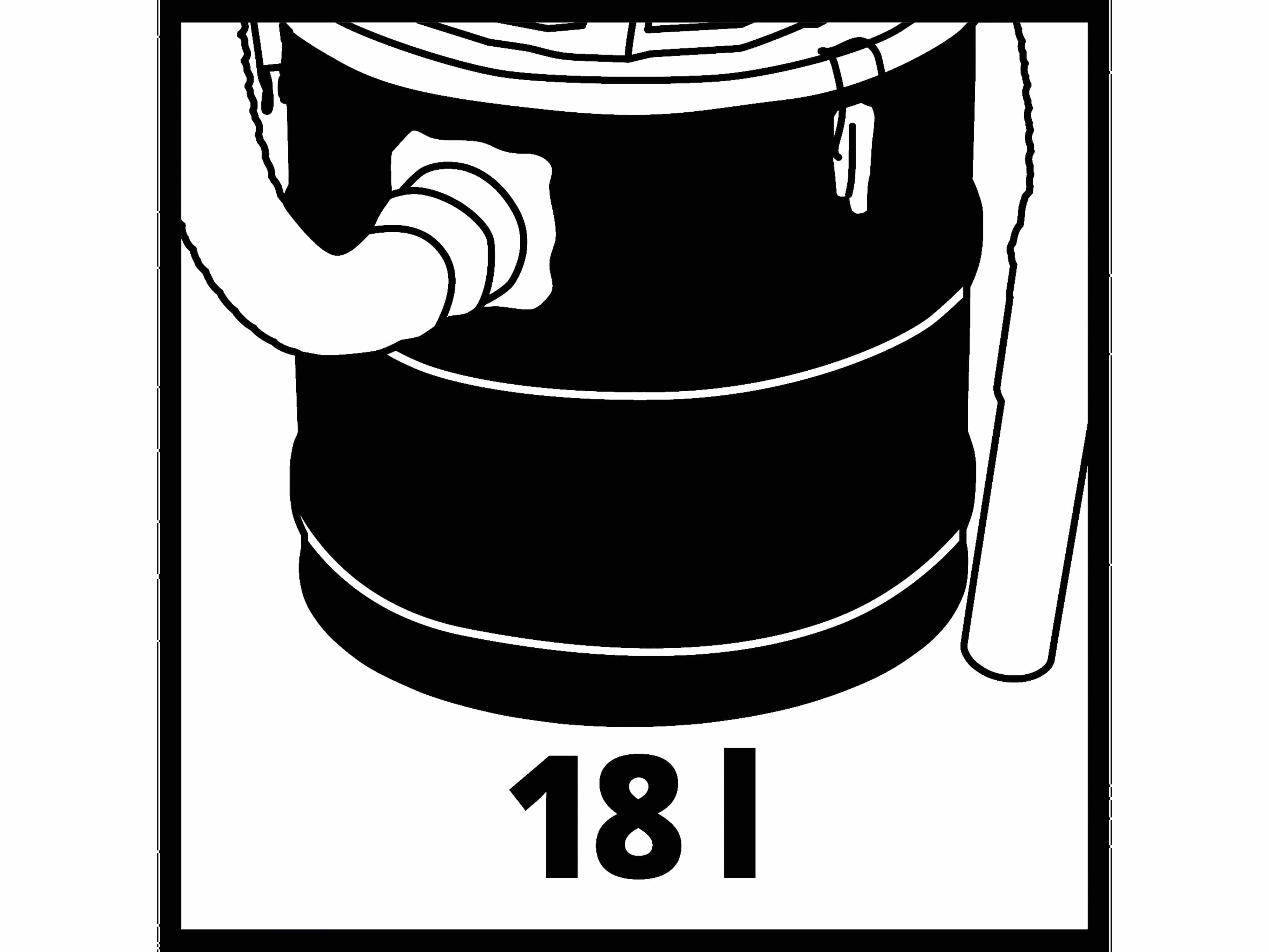 Symbolbild für Einhell Aschesauger TC-AV 1718 D, 1200W, 17mbar, 18l Behälter, Feinstaubfilter, Schnellverschlüsse