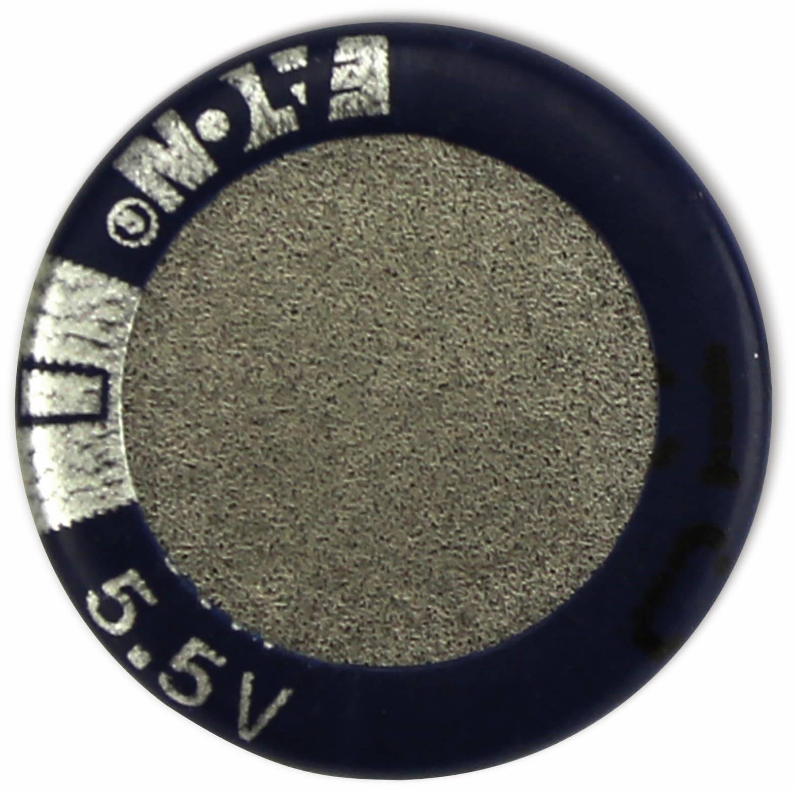 EATON Gold Cap-Elko 0,1F, 5,5V, axial, RM 5 mm, KW-5R5C104-R-1